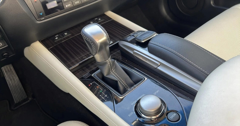 Lexus GS cena 118900 przebieg: 159380, rok produkcji 2017 z Strzelce Krajeńskie małe 191